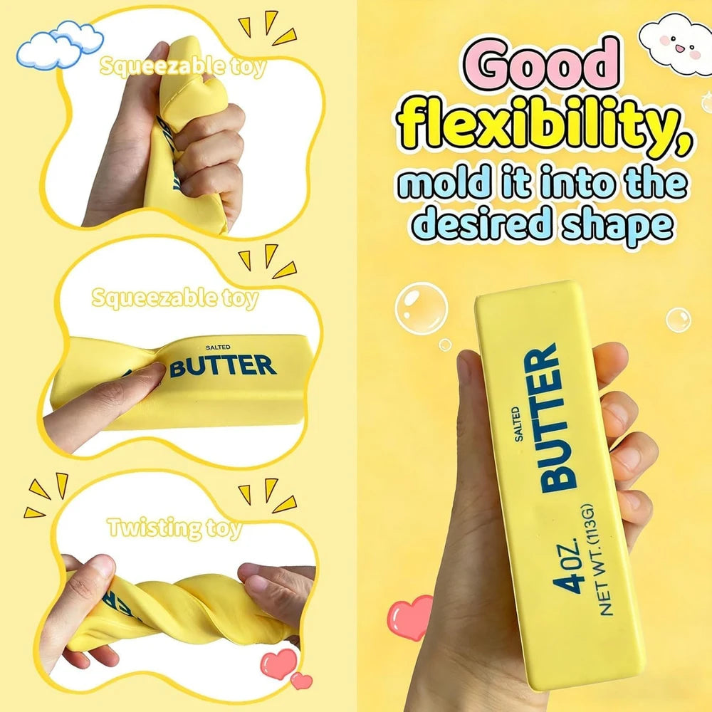 Slow Rising Butter Squishy Toy