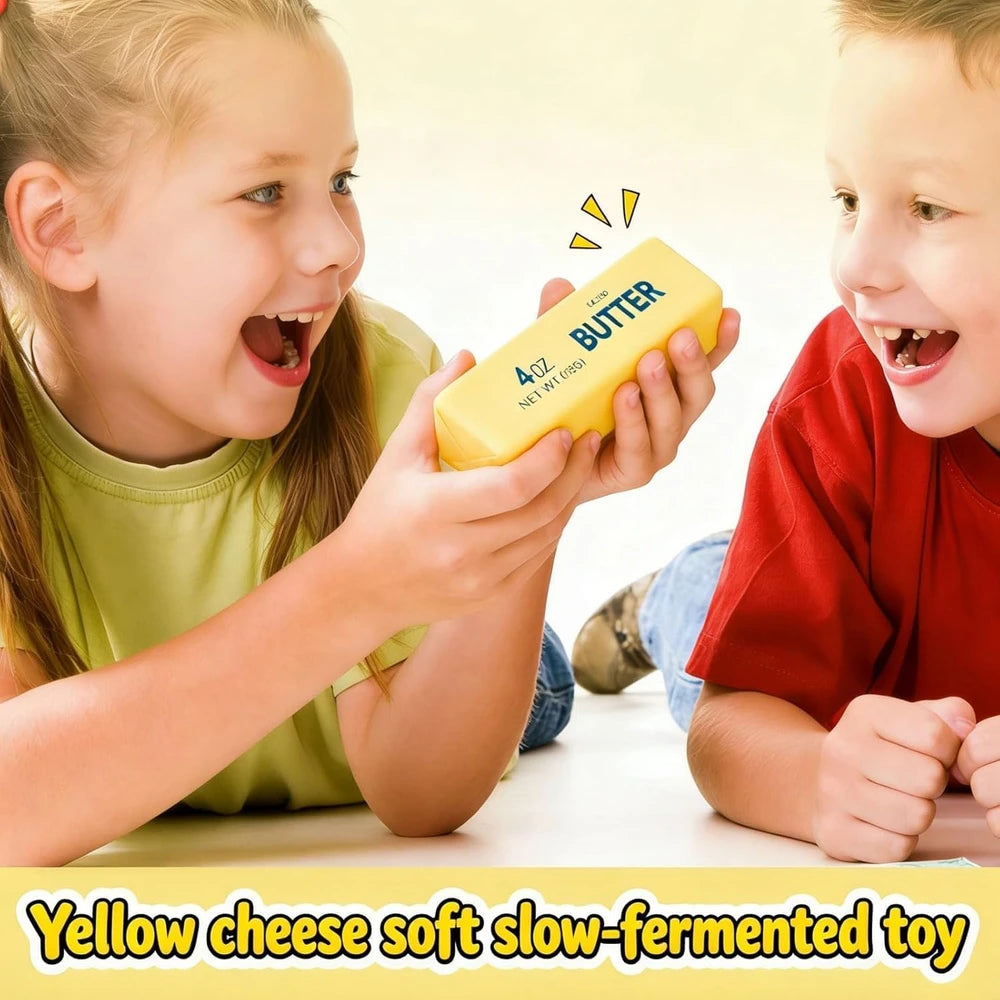 Slow Rising Butter Squishy Toy